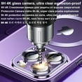 thumbnail image 4 of Plating For Magsafe Magnetic Phone Case For iPhone 16 15 14 13 12 11 Pro Max Plus Wireless Charging With Lens Protector Cover Sierra Blue For iphone 13, 4 of 6