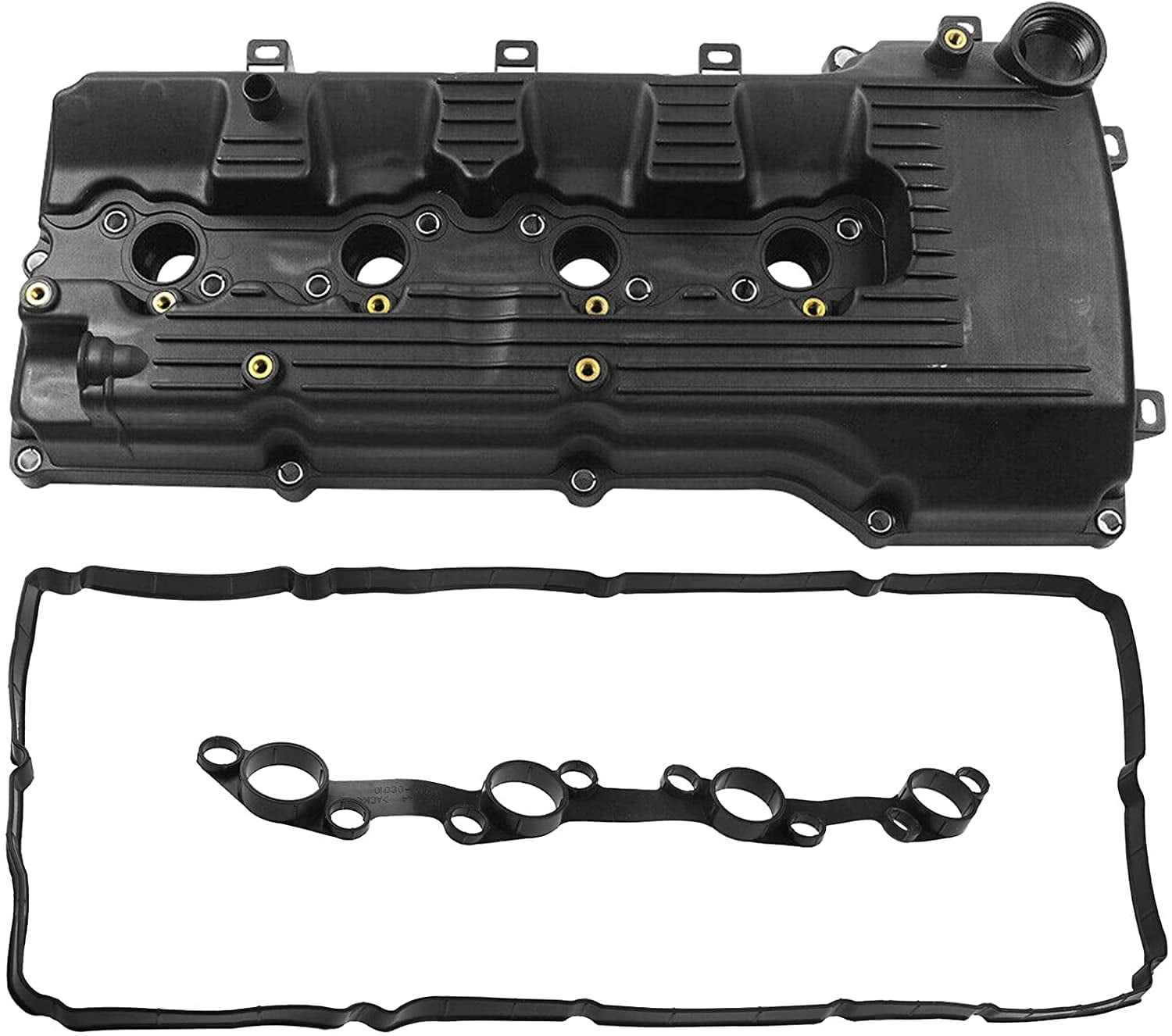 A-Premium Engine Valve Cover Kits with Gasket Compatible with Nissan 350Z Infiniti FX35 G35 2003-2008 M35 2006-2010 2003-2009 V6 3.5L Side 2-PC Set