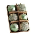 thumbnail image 2 of PONPRNGY Green Christmas Ball Box Special-shaped Ball Christmas Tree Decoration Pendant Ornaments Ball, 2 of 6