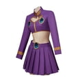 thumbnail image 2 of Purple Dress Women's Stage Performance Outfit, 2 of 5