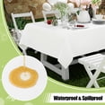 thumbnail image 3 of Mantel desechable Smiry, 6 unidades, 137 x 274 cm, impermeable, blanco, 3 of 8