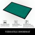 thumbnail image 7 of A1HC Indoor Outdoor Mat, Front and Back Entrance Welcome Mats, Large Front Door Patio Mats 24x36 Inches, Non-Slip Easy Clean Entrance Washable Large Size Doormats, Green, 7 of 7
