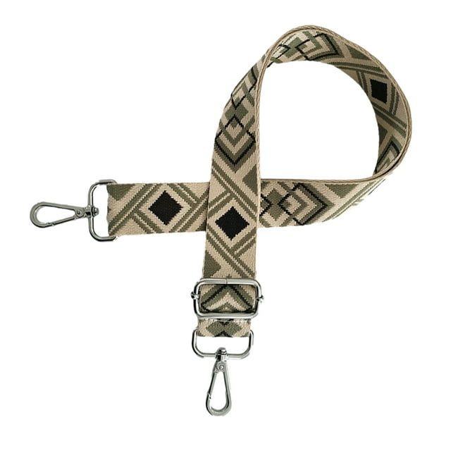 QualitChoice Durable Bag Straps Made With Sturdy Nylon And Alloy Unique Shoulder Bag Strap 4 Green coffee color