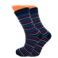 thumbnail image 4 of Combed Cotton Crew Socks for Women Colorful 6 Pairs Size 9-11 - Design 5, 4 of 9