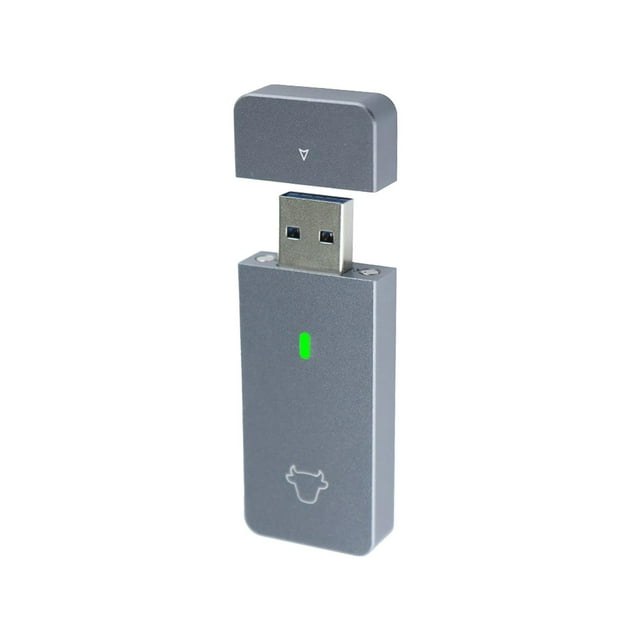 Carcasa externa M.2 NVMe portátil, ligera, pequeña, multiusos, duradera y dura A perfke Caja SSD