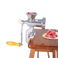 thumbnail image 1 of Domqga Aluminium Alloy Hand Operate Manual Meat Grinder Sausage Beef Mincer Table Kitchen Home Tool, Home Kitchen Tool, Meat Mincer, 1 of 6