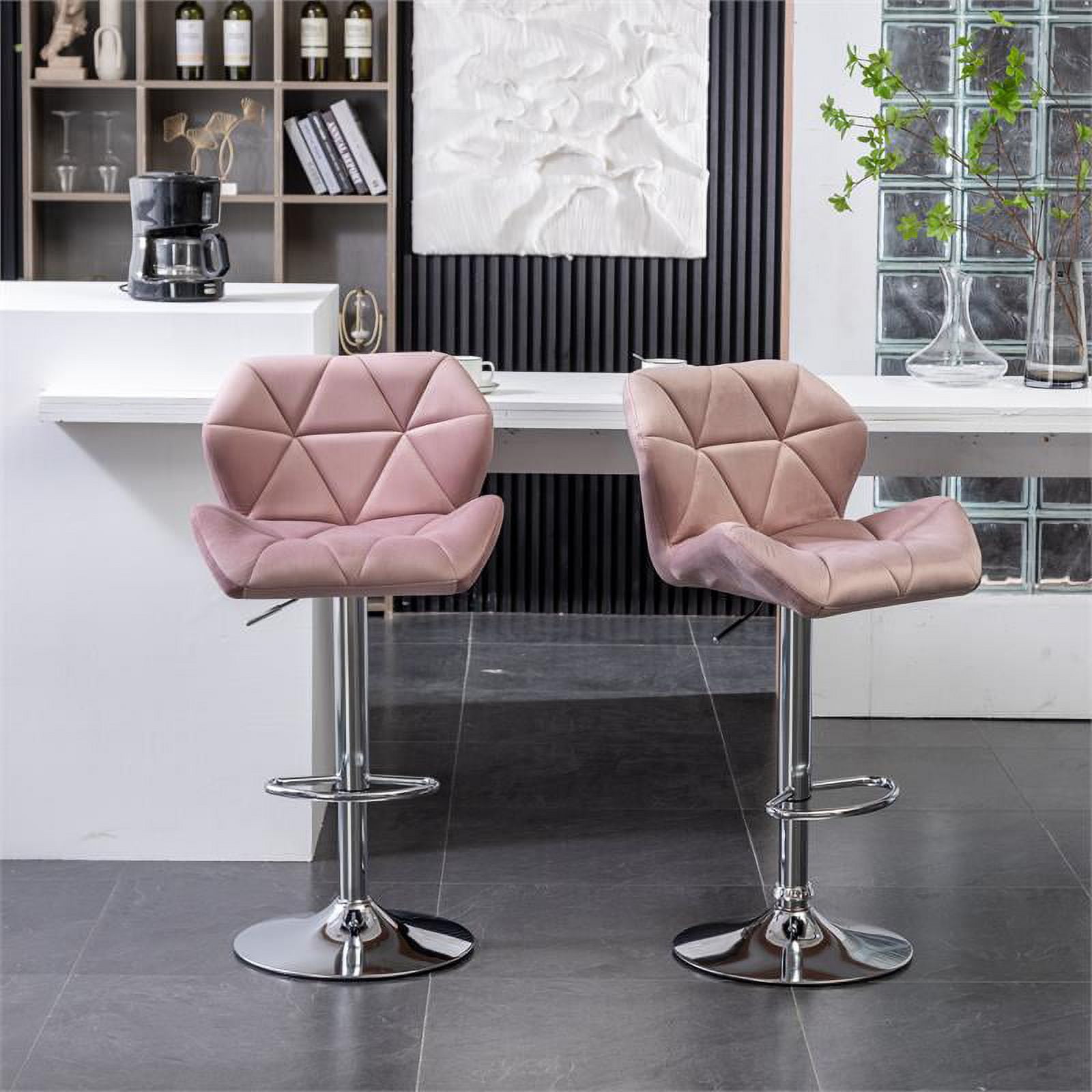 Shop Bar Stools Counter Stools Pink Walmart