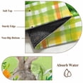 thumbnail image 6 of 8'x10' Area Rugs, Easter Bunny Indoor Outdoor Area Rug for Living Room Bedroom, Spring Green Garden Floral Botanical Plaid Washable Bathroom Rugs Kitchen Floor Carpet Mats Home Decor Aesthetic, 6 of 8