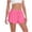 #H-Hot Pink, variant on Running Shorts for Women with Pockets Flowy High Waist Drawstring Quick Dry Women Summer Workout Shorts Pink M