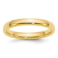 thumbnail image 5 of 14K Yellow Gold 3mm Comfort-Fit Band Ring Size 10.5, 5 of 7