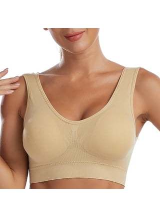 qucoqpe High Impact Sports Bras for Women Sexy Backless Bra Double