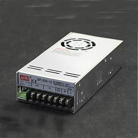264v Switch - MeanWell MW SP-200-12 MW Power Supply 12V 16.7A 200.4W 199x99x50mm AC85~264V