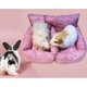 thumbnail image 2 of Foldable Washable Fabric Warm Dog Cat Kennel Mat Sofa for Small Pets, 2 of 3