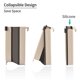 thumbnail image 2 of ZHAOCHENG Pequeño bote de basura colgante para cocina, mini bote de basura plegable para gabinete, automóvil, dormitorio y baño, plástico, 2,4 galones, color café, 2 of 5