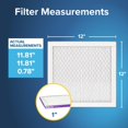 thumbnail image 2 of Filtro de aire Filtrete MERV 12 MPR 1500 30x30x2 cm, paquete de 2, 2 of 9