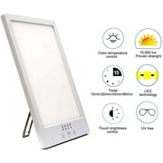 Global Care Market Adjustable Light Therapy Lamp Set with LED SAD Light, Stand & Charger