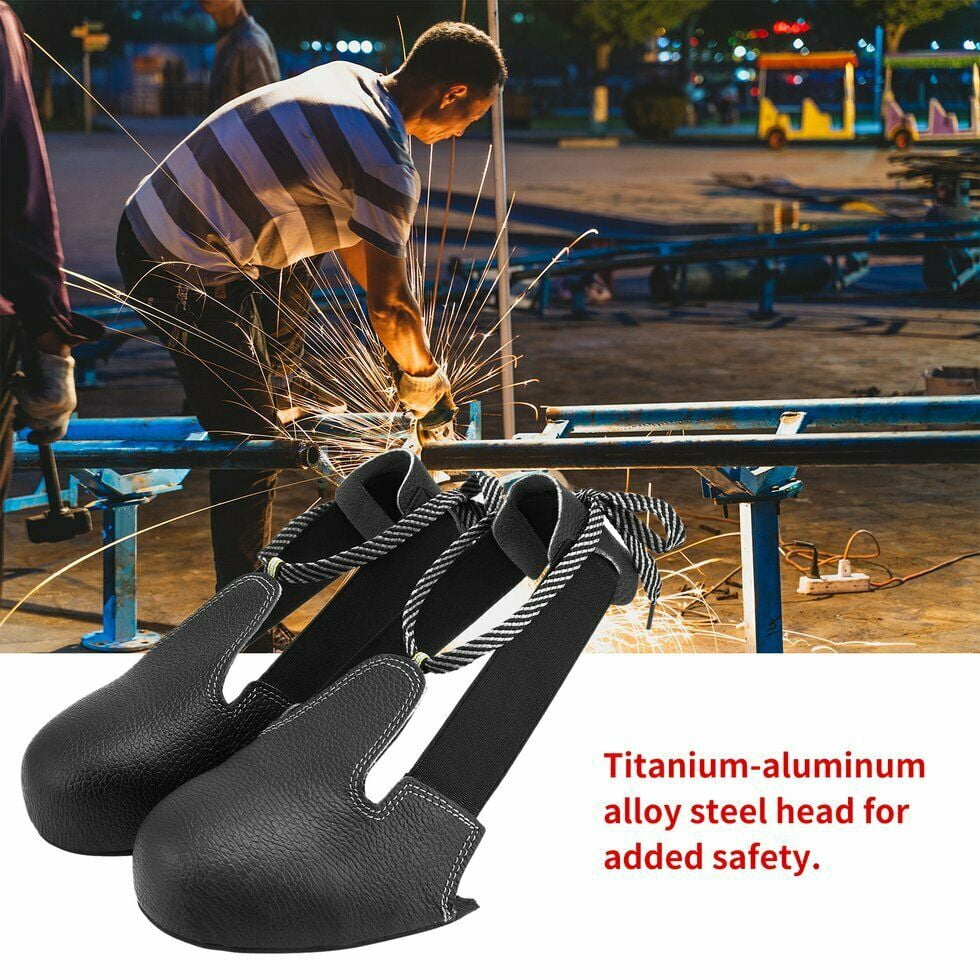 Portable Safety Shoes Cover Toe Cap Boot Protective Antismashing Shoes