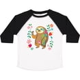 thumbnail image 3 of Inktastic Sloth Cute for Girls Girls Toddler T-Shirt, 3 of 5