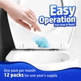 thumbnail image 5 of Vacplus Septic Tank Treatment 12 Pcs for 1-Year Supply, Dissolvable Packs with Easy Operation, Durable Biodegradable Enzymes for Wastes, Greases & Odors, Blue, 2X Efficiency, 5 of 7