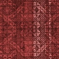 thumbnail image 1 of Ahgly Company Machine Washable Indoor Square Abstract Red Modern Area Rugs, 6' Square, 1 of 4