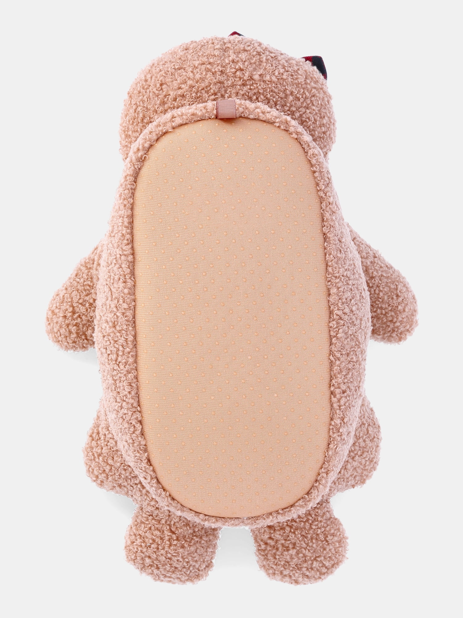 Holiday Time Boys and Girls Plush Gingerbread Slippers