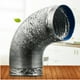 thumbnail image 5 of EeaseMX Manguera flexible de aluminio de 1,5 m para conducto de entrada de aire, ventilación y ventilación de escape, para HVAC, diámetro de 100 mm., 5 of 7