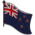 thumbnail image 2 of Pack of 3 New Zealand Single Flag Lapel Pins, New Zealander Pin Badge, 2 of 4