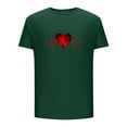 thumbnail image 3 of T Shirts for Men under $5 Short Sleeved Round Neck Casual Printed Shirt, 3 of 4