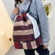thumbnail image 4 of Hukapapa Mochila con cordón, Bolsa con cordón, Mochila con cordón, Mochila grande con separación en seco y húmedo, color rojo, 4 of 5