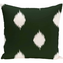 Simply Daisy 16" x 16" Hol-I-kat Decorative Holiday Ikat Print Pillow