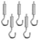 thumbnail image 3 of Kit de tensor de gancho y ojo de latón de alta resistencia de 5 piezas, tensor de cable de alambre para accesorios de suspensión de luz de cable de alambre, 3 of 8