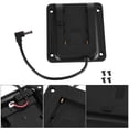 thumbnail image 3 of Lightweight and Portable Battery Adapter Plate for F970 Wont Add Much Too Weight on Your Camera, Compatible with NP F970 F550 F770 F970 F960 F750 Battery, Easy to Use, 3 of 7