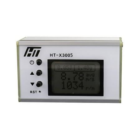 

Tickas High Accuracy Speed Measuring Instrument Initial Speed Velocity Velocimetry LCD Display with Backlit