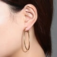 thumbnail image 1 of Womens Oversized Multi Earrings Big Round Large Hoop Earring Jewelry, 1 of 5