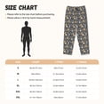 thumbnail image 3 of Balery Bulldog Print Pantalones de pijama para mujer, pijamas ultraligeros, pantalones de estar por casa-Medium, 3 of 6