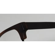 Claiborne 247 Full Rim Rectangular Brown Havana Eyeglasses