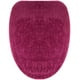 thumbnail image 2 of Cojín para asiento de inodoro, juego de accesorios para inodoro de baño de terciopelo de seda helada lavable de dos piezas, funda para asiento de inodoro y tapa para tapa de inodoro, 2 of 5