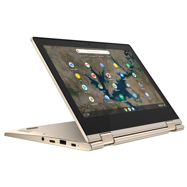 Lenovo Chromebook Flex 3 11.6″ Touchscreen Laptop, Intel Celeron, 4GB RAM, 32GB HD, Chrome OS, Almond, 82BB0007US