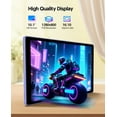 thumbnail image 4 of FITIFUN Android 14 Tablet 10 inch Tablets, 4GB RAM 32GB ROM 1TB Expand, Quad-core, HD Display, WiFi, Dual Camera,Purple, 4 of 8