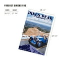 thumbnail image 5 of Lantern Press 1000 Piece Jigsaw Puzzle, Pikes Peak, Colorado, Auto Road Scene, 5 of 5