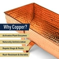 thumbnail image 3 of Kings County Tools 15.5” Indoor/Outdoor Copper Window Planter Box, 3 of 6
