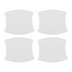 thumbnail image 1 of Protector de Rasguños para Manijas de Puertas de Auto Unique Bargains, 84x94mm Película Protectora para Manijas de Puertas de Auto Blanco Mate, 4 Pzs, 1 of 6
