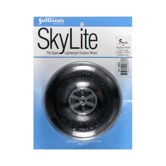 Sullivan Products Skylite Wheel w/Tread 5 SUL883 Wheels Gear Retracts & Accys