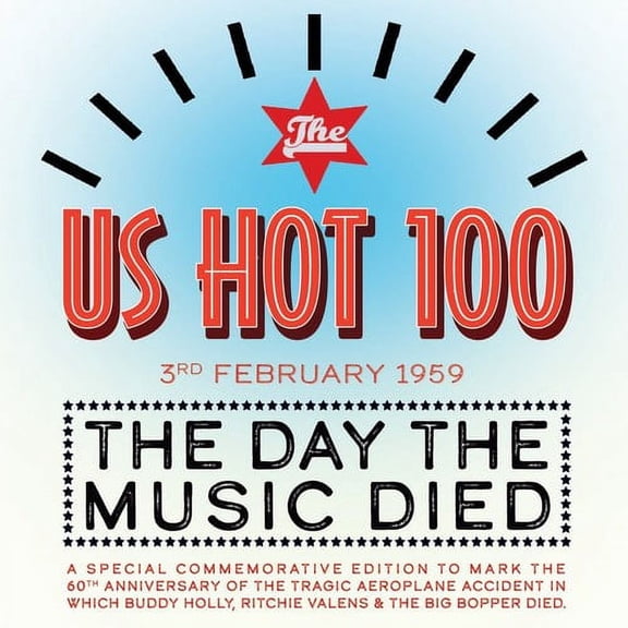 Various Artists - Us Hot 100 3rd Feb. 1959: Day the Music Died - Music & Performance - CD