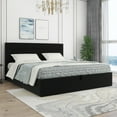 thumbnail image 3 of King Size Upholstered Hydraulic Storage Platform Bed,Black, 3 of 7