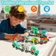 thumbnail image 4 of Juguetes XIANXIAN para niños de 2, 3, 4 y 5 años, juguetes de dinosaurios para niños de 2, 3 y 4 años, juguetes para niños pequeños, juego de tren de dinosaurios de madera, juguetes Montessori para, 4 of 8