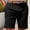 Black, variant on Men's Shorts Golf Casual Flat Front Dress Shorts Classic Fit with 4 Pockets Lightweight Stretch Navy M