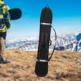 thumbnail image 1 of DYNWAVECA Snow Ski Bag Protection Foldable Detachable Shoulder Strap High Performance Effective Practical Compact Carrier Carrying Bag Black and white, 1 of 10