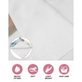 thumbnail image 6 of Easter Kitchen Dish Towels for Drying Dishes Set of 2, Spring Watercolor Bunny Eggs Flowers Pink Plaid Waffle Weave Microfiber Hand Tea Bathroom Towels Quick Dry & Absorbent Towel 15.7x23.6, 6 of 7