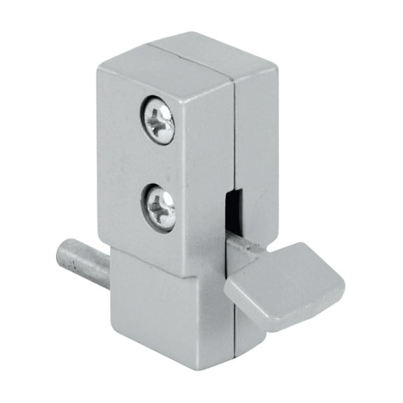 Aluminum, Step-on Sliding Patio Door Lock